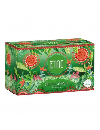 Zaļā tēja ar matcha ETNO, 20 gab.