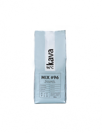 Grauzdētas kafijas pupiņas KAVA96°C, MIX96, 900 g
