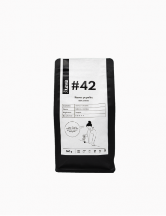 Kafijas pupiņas KAVA96°C, Nr.42, 500 g, Brazīlija, Kolumbija, Peru